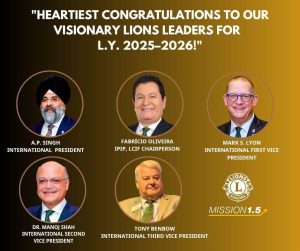 BUREAU EXECUTIF LIONS CLUB INTERNATIONAL 2025/2026